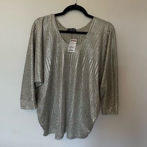 Kim and Cami Metallic Top